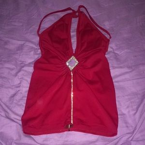 Raspberry club dress